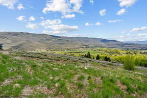 View of mountain backdrop