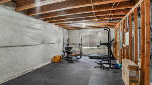 View of workout room