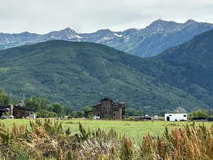 View of mountain backdrop