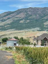 View of mountain background