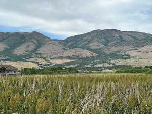 View of mountain backdrop