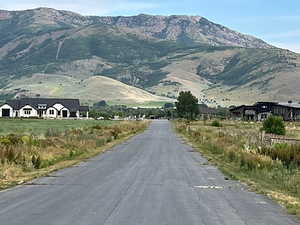 View of mountain background