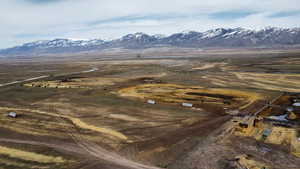 Property view of mountains with a rural view