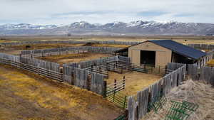 Exterior space with a rural view