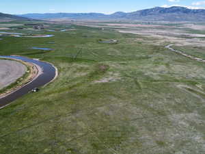 Drone / aerial view of mountains