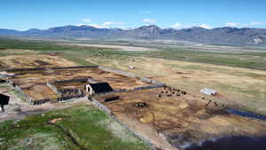 View of rural area with mountains