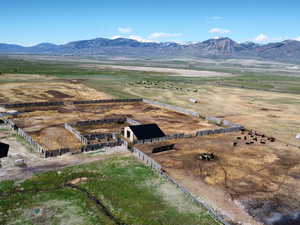 View of rural area with mountains