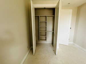View of closet
