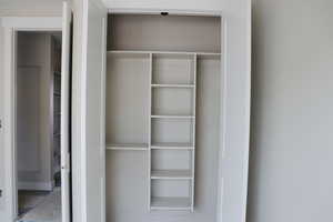 View of closet
