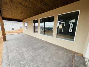 View of patio
