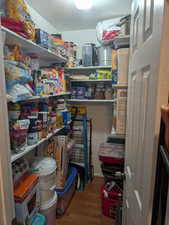 LARGE PANTRY View of pantry