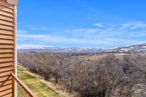 Beautiful view of mountains