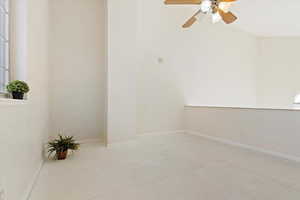 Loft bedroom- overlooking family room below