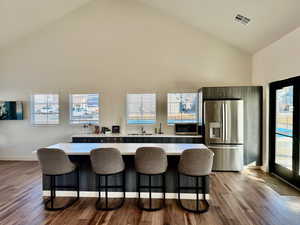 fully appointed kitchen