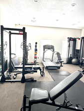 Workout area view