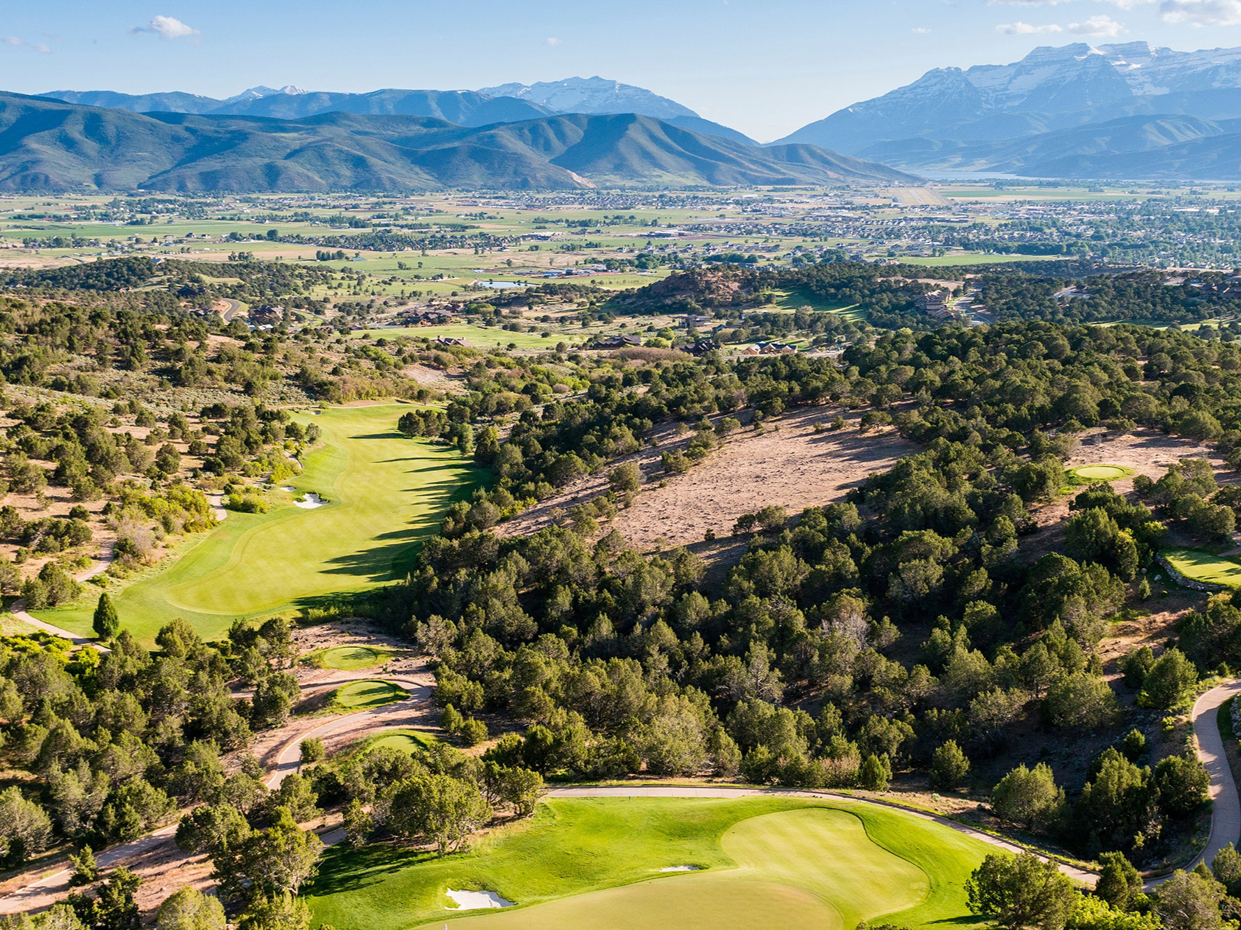 View of Mt. Timpanogos from Red Ledges