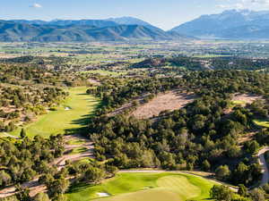 View of Mt. Timpanogos from Red Ledges