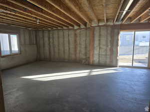 View of basement