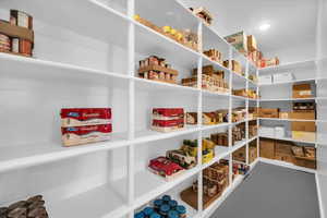 View of storage area