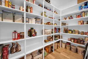 View of storage area