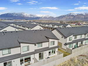 Mountain view with a residential view