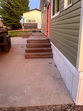 View of patio
