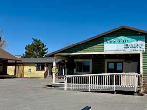 Front of Village with parking