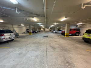 View of parking garage