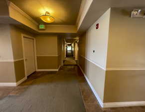 2nd floor elevator lobby (looking Easterly)