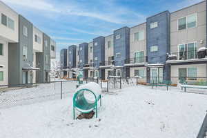 Surrounding community featuring a residential view and fence