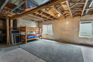 View of unfurnished bedroom