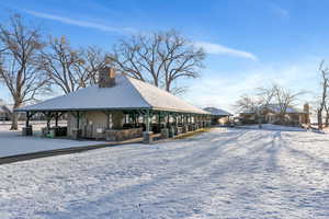 View of community with a gazebo