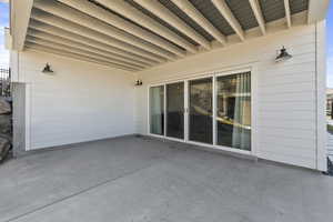 Lower Level covered patio