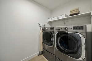 Lower Level Laundry Area