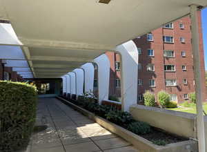 Entryway to front door