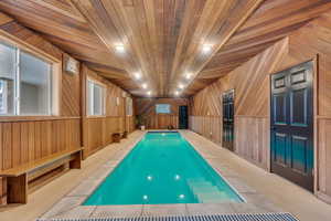View of pool