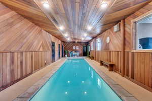 View of pool