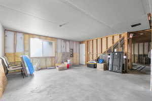 View of basement