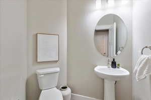 Bathroom with toilet