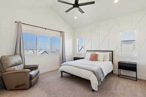 Bedroom featuring recessed lighting,