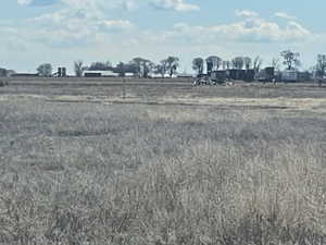 View of yard featuring a rural view