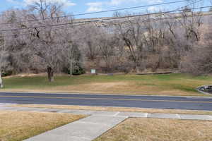 View of street featuring sidewalks