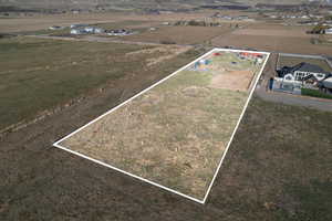Bird's eye view with a rural view