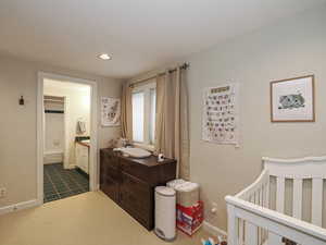 Bedroom 2 curtains and rods excluded-rods attached with sticky attachers no holes left behind