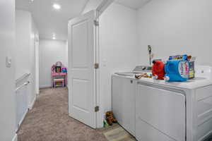 Laundry area