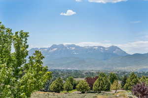 View of mountain backdrop