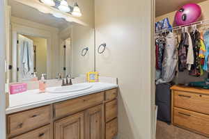 Upstairs bathroom