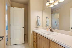 Upstairs bathroom