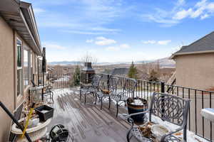 Views from the deck