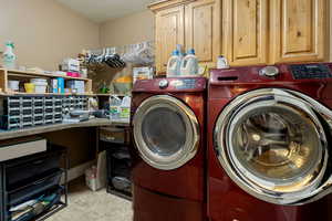 Main level laundry room